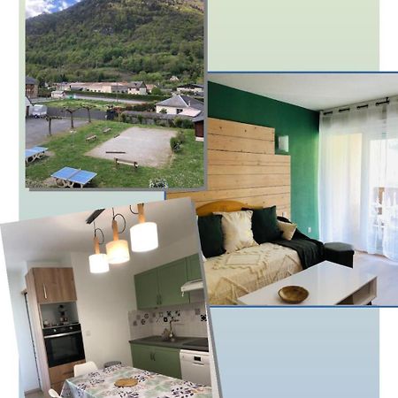 Appart T 3 Bagneres-De-Luchon Vue Montagne - Piscine Mi Juin Bagian luar foto