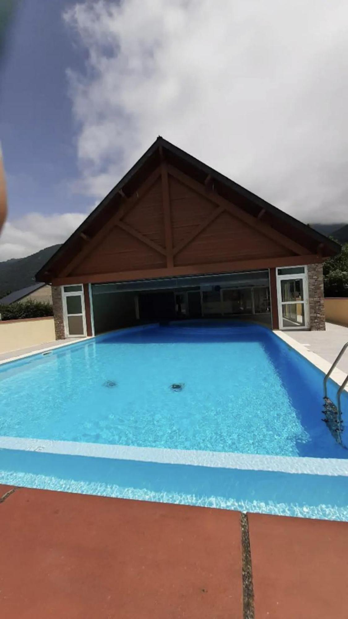 Appart T 3 Bagneres-De-Luchon Vue Montagne - Piscine Mi Juin Bagian luar foto